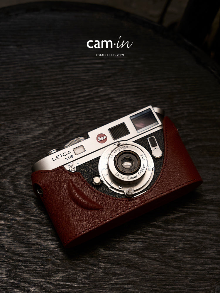 Cam-in Camera Case for Leica M6（Horsehide）