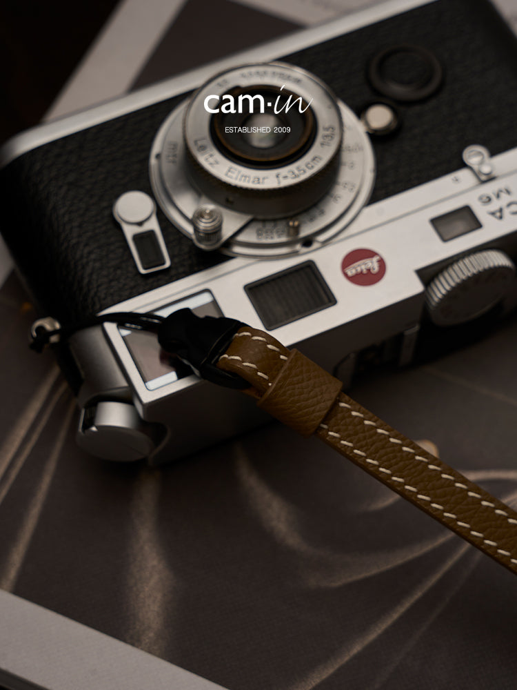 Cam-in LCS-068 Series Genuine Leather Shoulder Neck Camera Strap