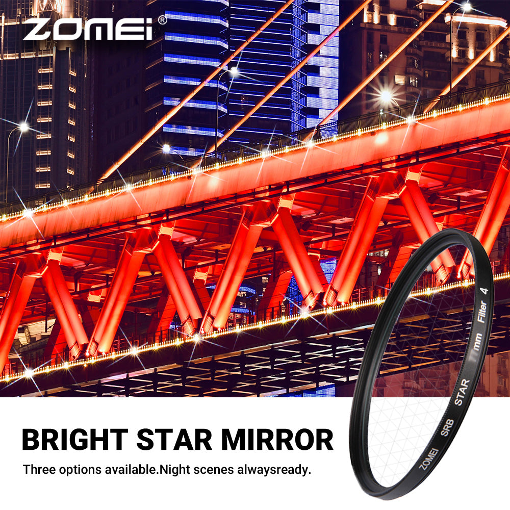 ZOMEI Star Filter for Camera-line 6