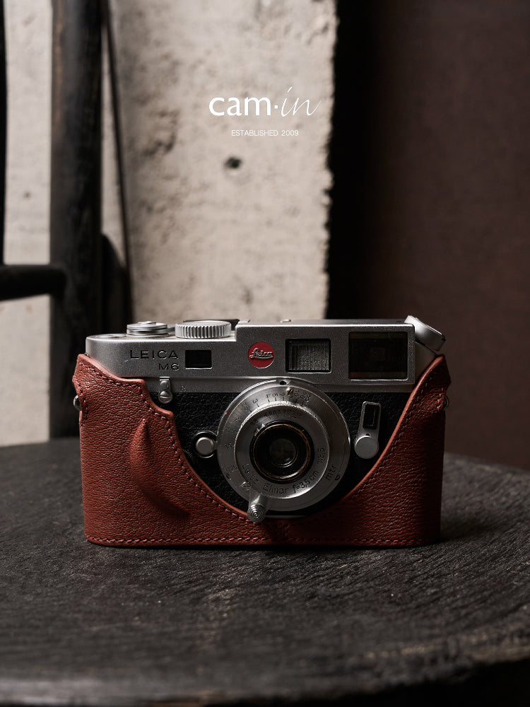 Cam-in Camera Case for Leica M6（Horsehide）