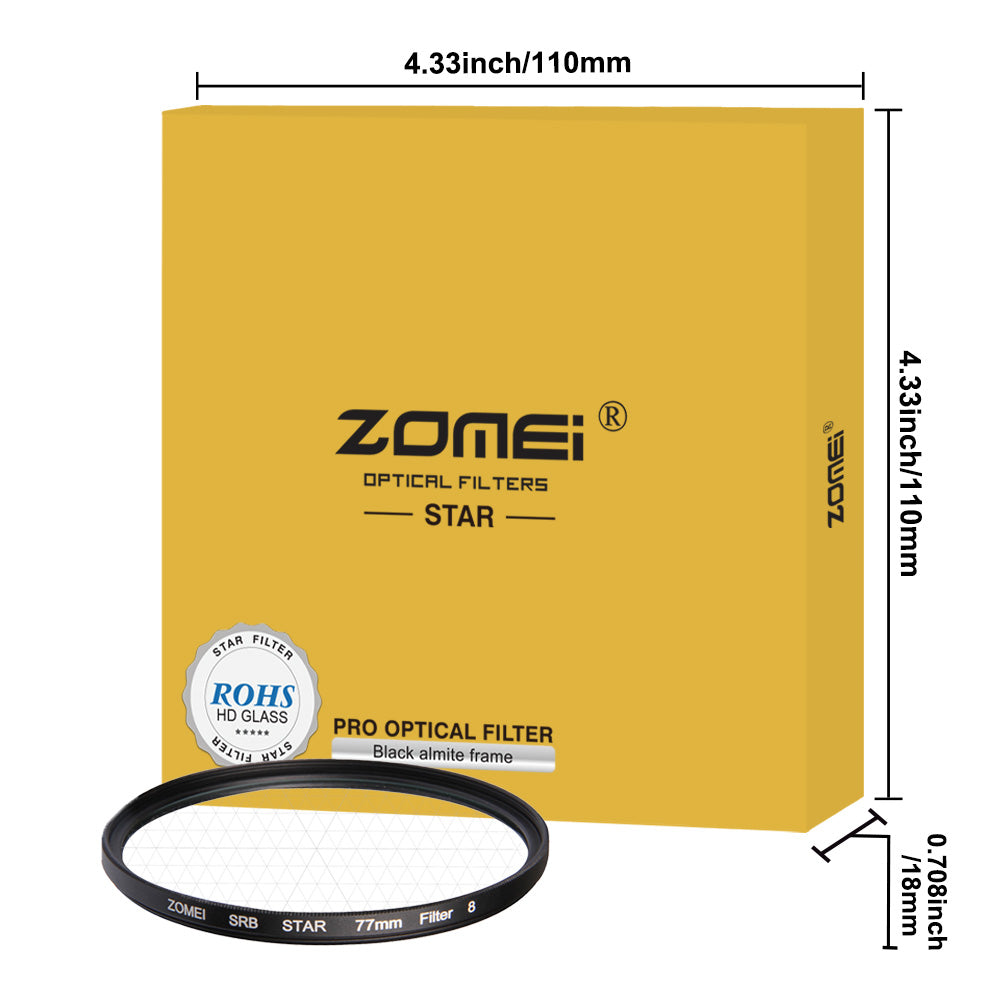 ZOMEI Star Filter for Camera