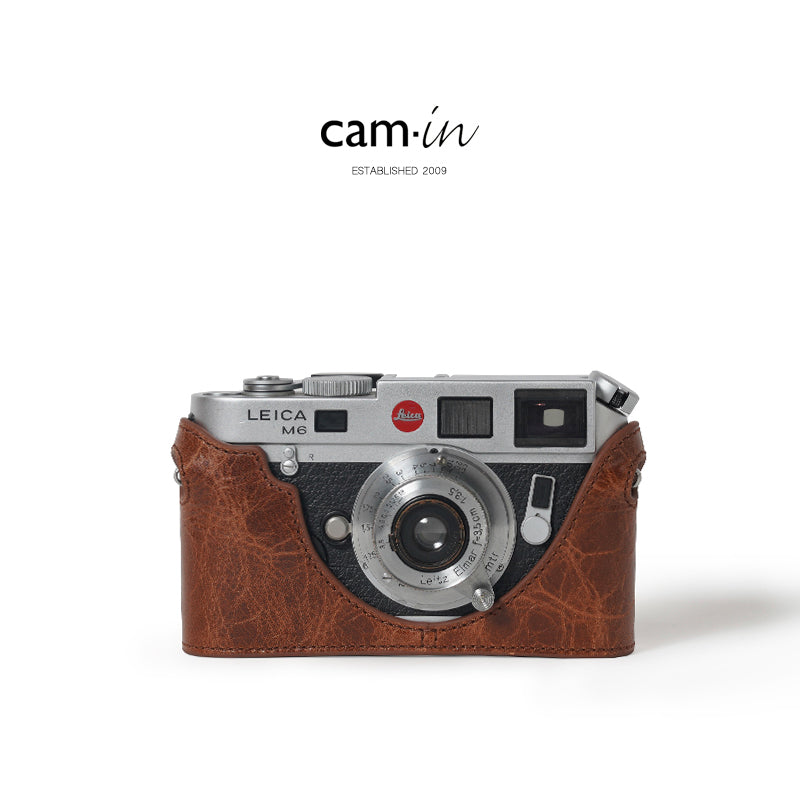Cam-in Camera Case for Leica M6（cowhide）