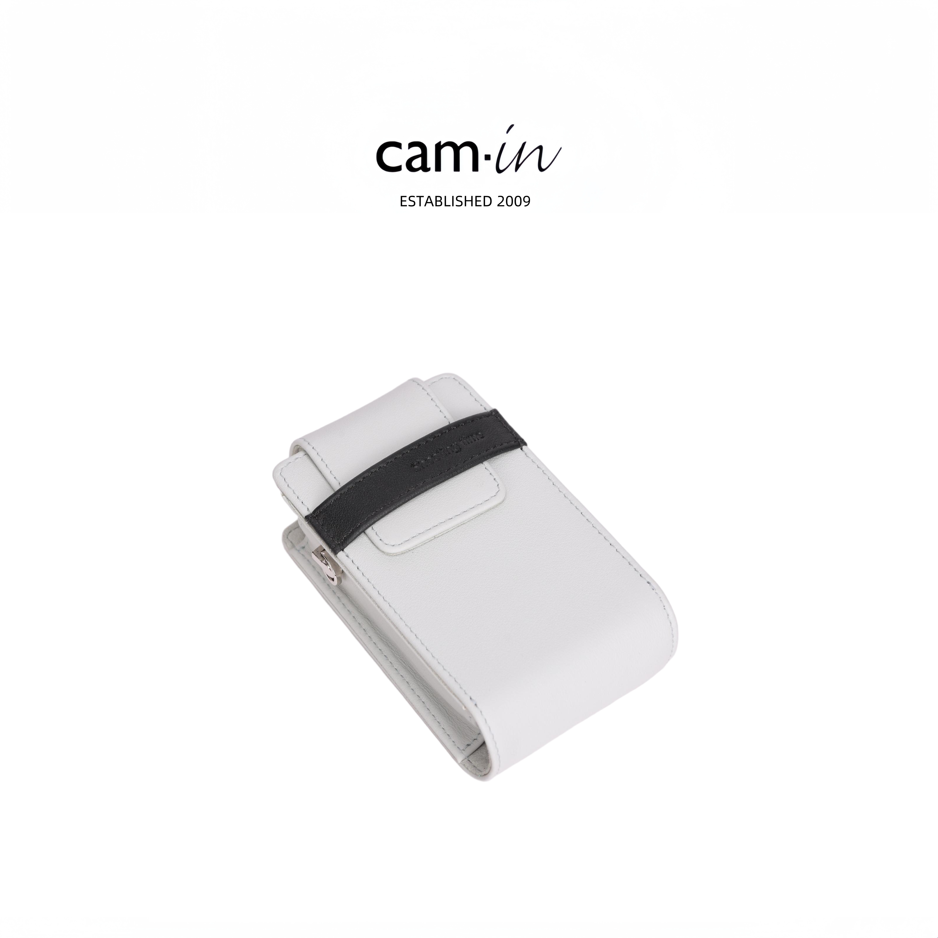 Cam-in leather carrying case for Ricoh GRii, GRiii, SONY Cyber-shot HX-V700, and CONTAX T cameras