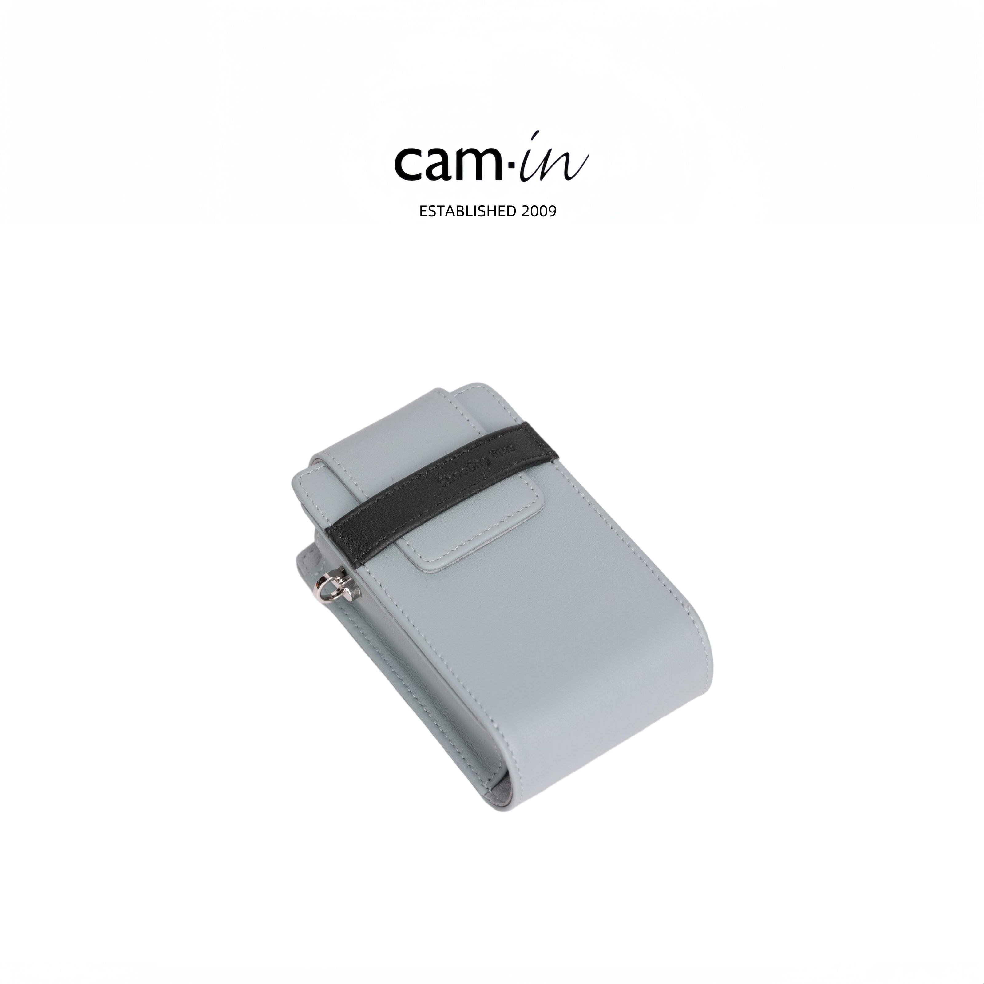 Cam-in leather carrying case for Ricoh GRii, GRiii, SONY Cyber-shot HX-V700, and CONTAX T cameras